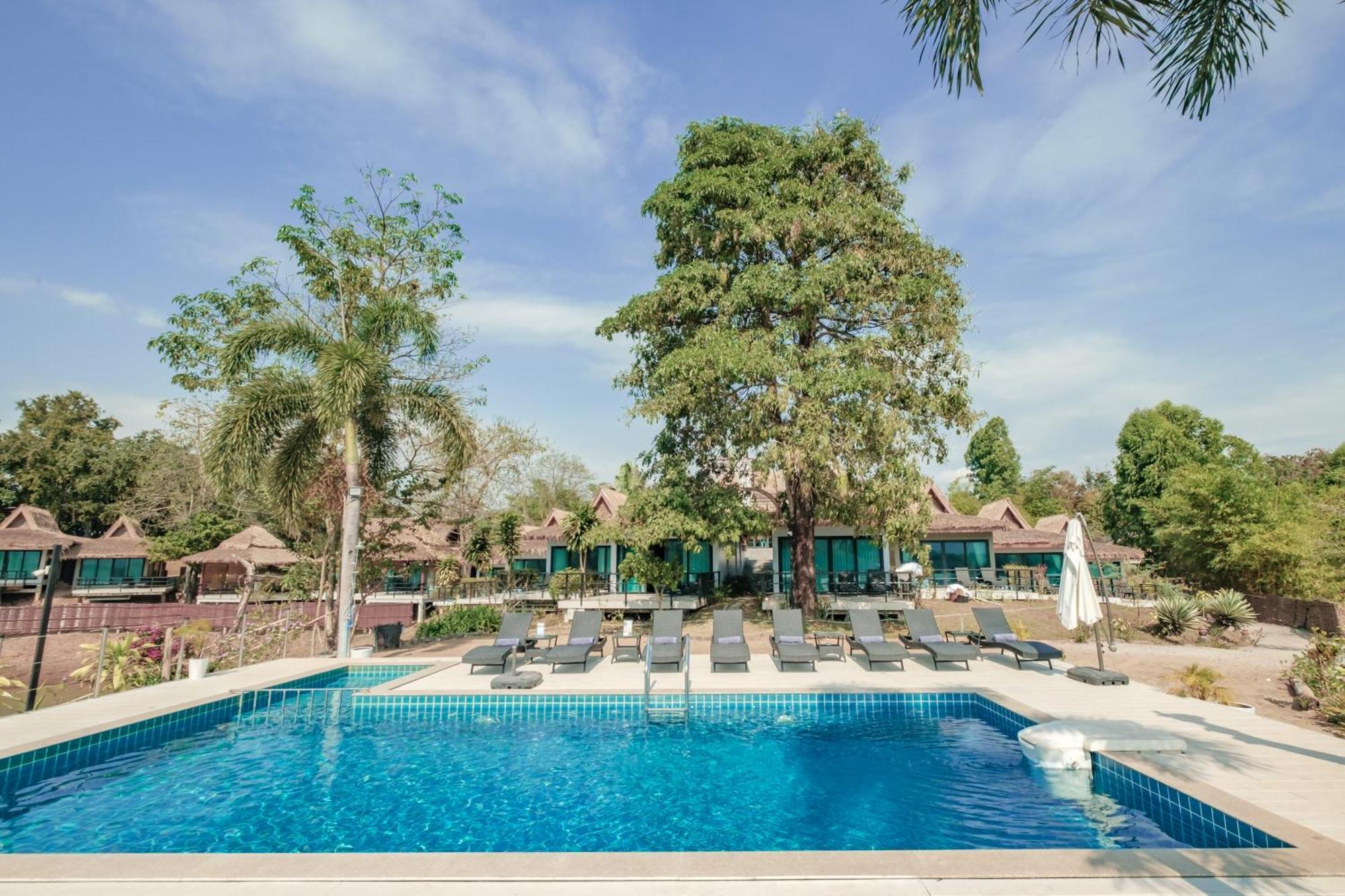 The Sanctuary Nam Ngum Beach Resort Vang Vieng Zewnętrze zdjęcie